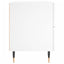 sengeborde 2 stk. 40x35x47,5 cm konstrueret træ hvid