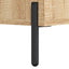 sengebord 40x35x47,5 cm konstrueret træ sonoma-eg
