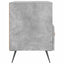 sengeborde 2 stk. 40x35x47,5 cm konstrueret træ betongrå