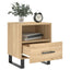 sengebord 40x35x47,5 cm konstrueret træ sonoma-eg