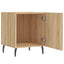 sengeborde 2 stk. 40x40x50 cm konstrueret træ sonoma-eg