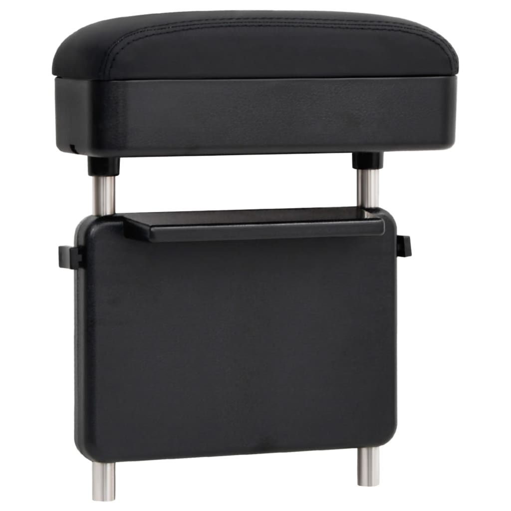 universelt armlæn til bil 23x8x(30-38) cm ABS sort