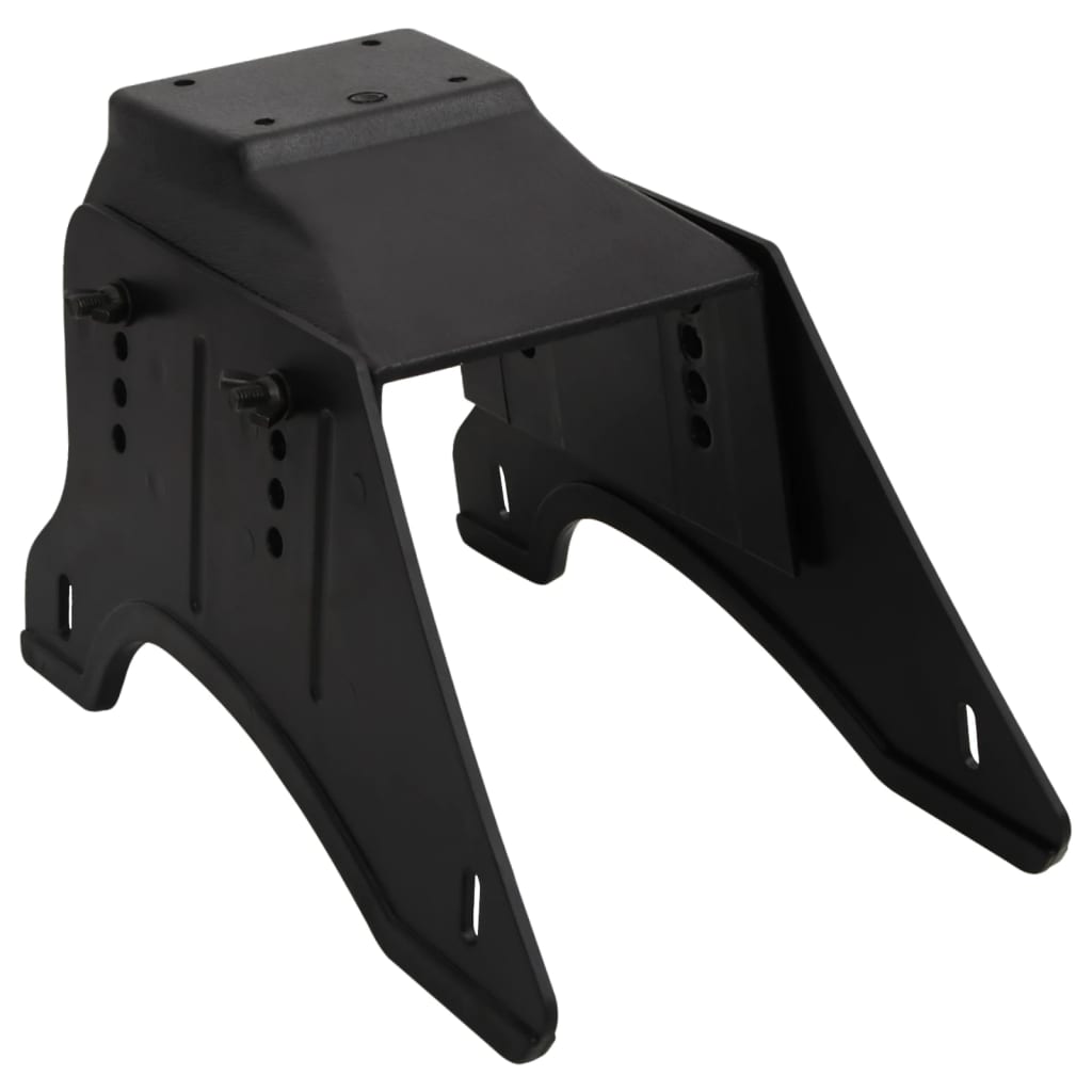 universelt armlæn til bil 13x33x(33-53) cm ABS sort