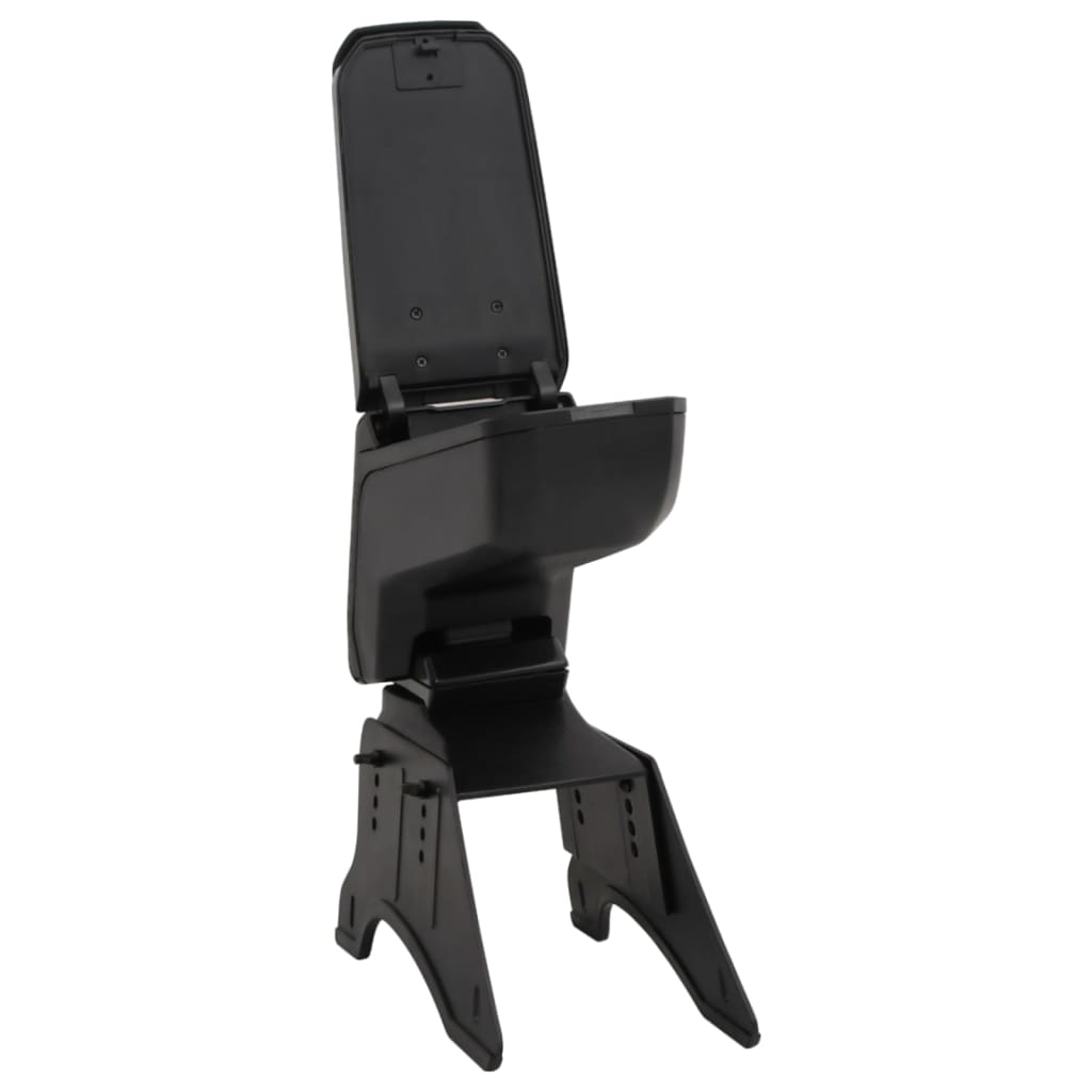universelt armlæn til bil 14x30x(32-48,5) cm ABS sort