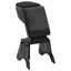 universelt armlæn til bil 14x30x(32-48,5) cm ABS sort
