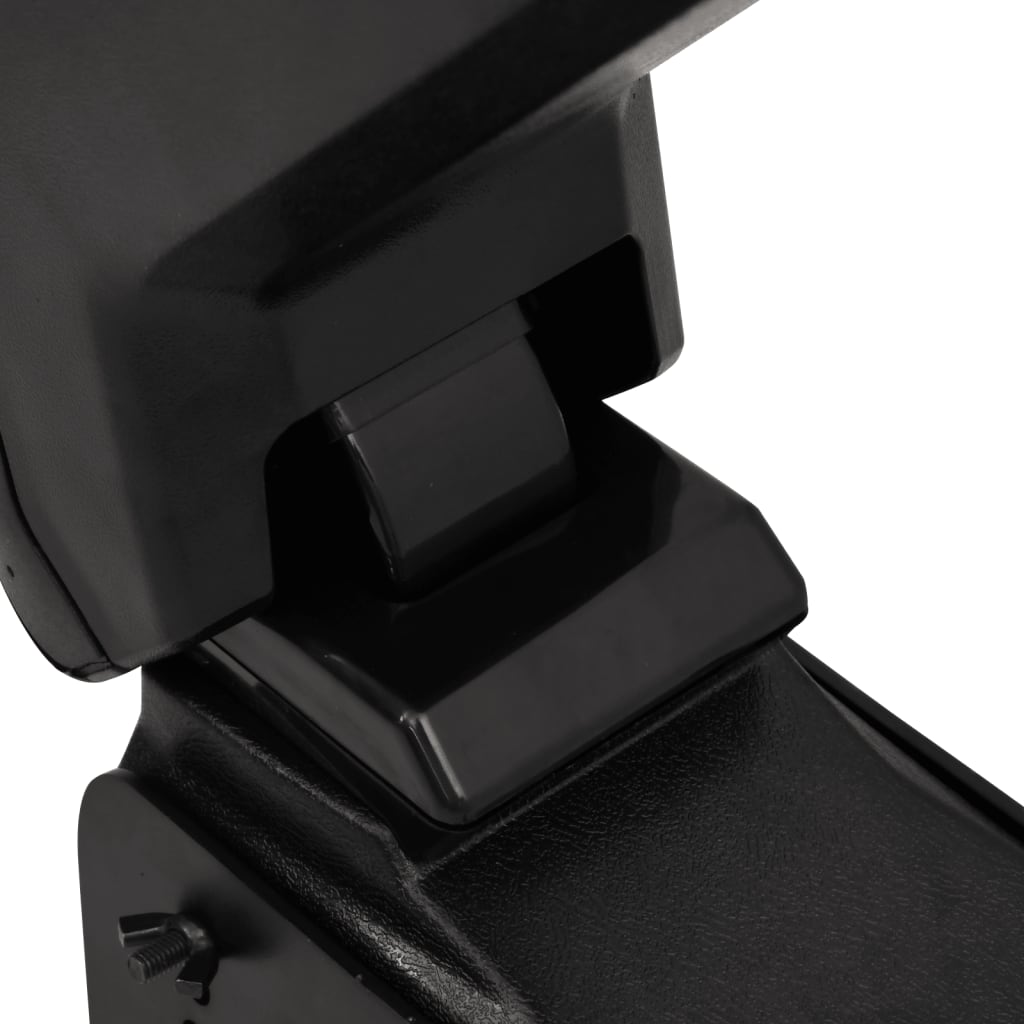 universelt armlæn til bil 14x30x(32-48,5) cm ABS sort