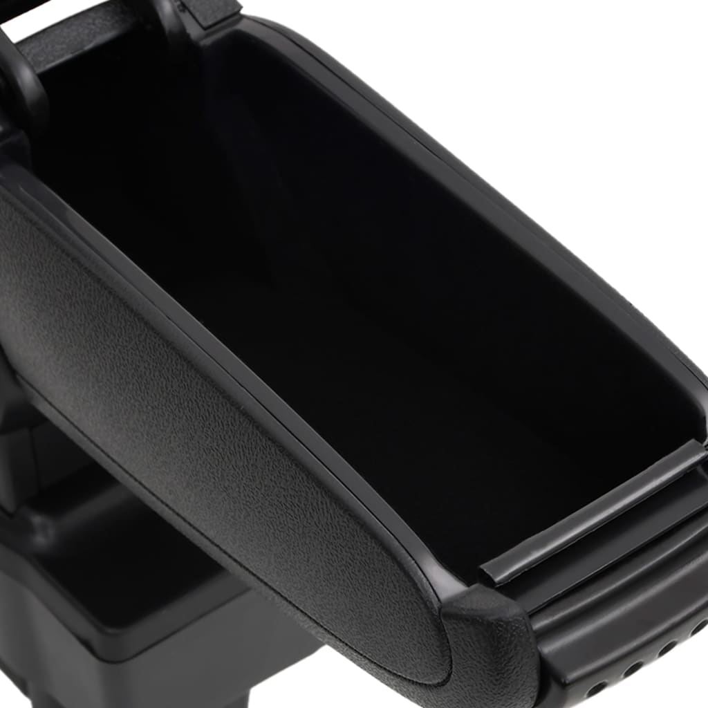 armlæn til bil 12x37x(31-48) cm ABS sort