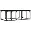 sofabord 100x50x35,5 cm konstrueret træ sort