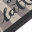 køkkentæppe 45x150 cm Coffee Black-design vaskbart velour