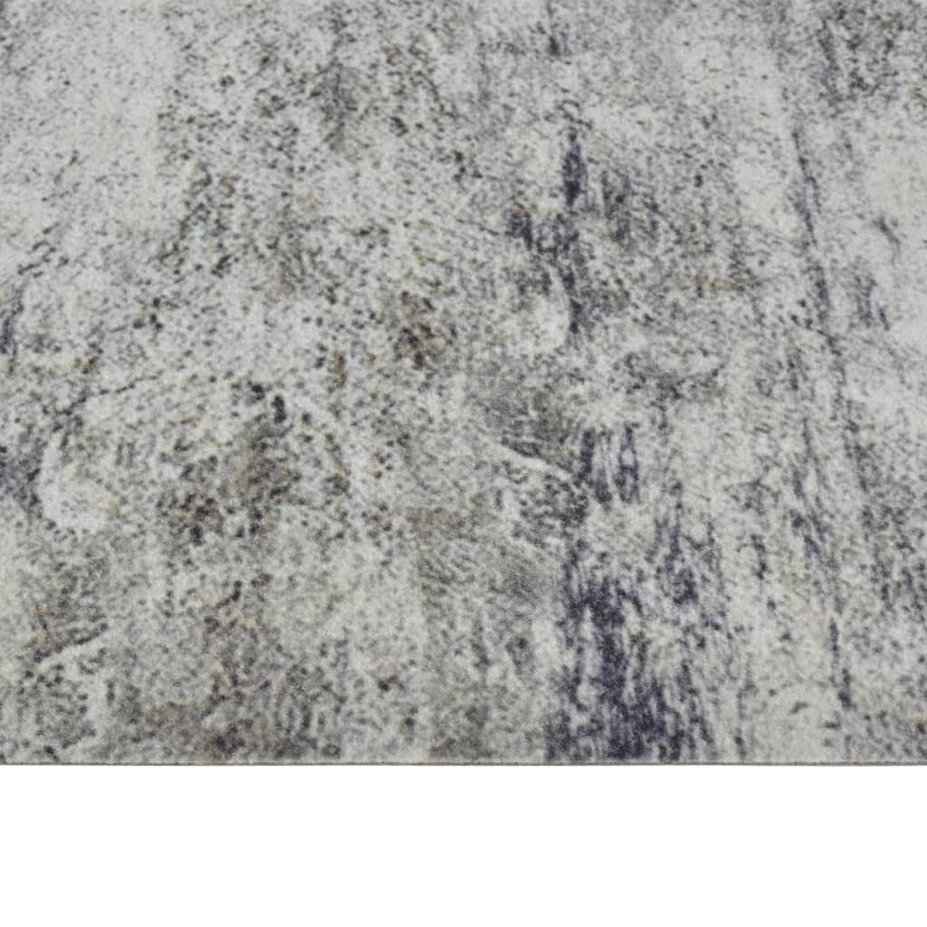 køkkentæppe 45x150 cm betondesign vaskbart velour