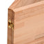skrivebordsplade 180x55x2,5 cm massivt bøgetræ