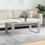sofabord 102x50x35 cm konstrueret træ grå sonoma-eg