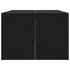 sofabord 102x50x36 cm konstrueret træ sort