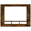 tv-møbel 152x22x113 cm konstrueret træ røget sonoma-eg