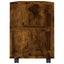 tv-bord 102x34,5x43 cm konstrueret træ røget egetræsfarve