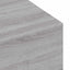sofabord 100x49,5x31 cm konstrueret træ grå sonoma-eg