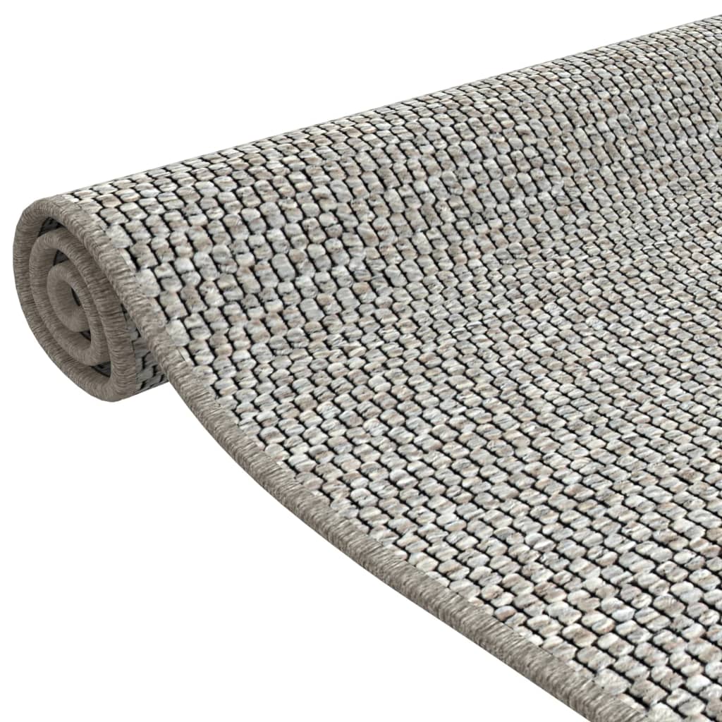 tæppeløber 50x100 cm sisallook platina