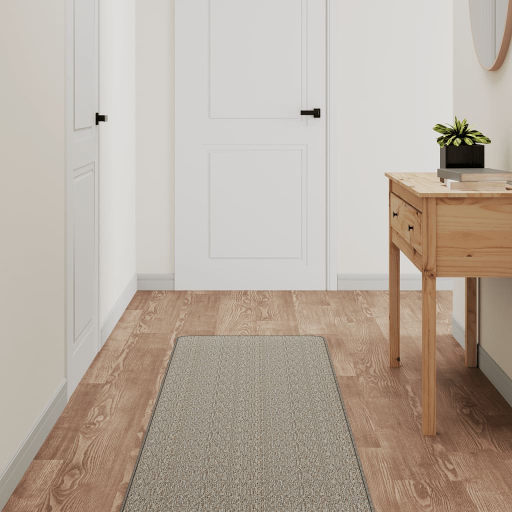 tæppeløber 50x200 cm sisallook platina