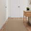 tæppeløber 80x150 cm sisallook sandfarvet