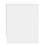 tv-bord 102x30x37,5 cm konstrueret træ hvid