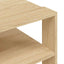 sofabord 58x58x40 cm konstrueret træ sonoma-eg