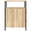 sengeborde 2 stk. 44x45x60 cm konstrueret træ sonoma-eg
