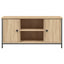 tv-bord 100x40x50 cm konstrueret træ sonoma-eg