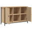 tv-bord 100x35x65 cm konstrueret træ sonoma-eg