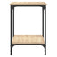 sofabord 40x40x55 cm konstrueret træ sonoma-eg