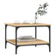 sofabord 55x55x40 cm konstrueret træ sonoma-eg