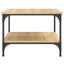 sofabord 55x55x40 cm konstrueret træ sonoma-eg