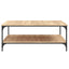sofabord 100x100x40 cm konstrueret træ sonoma-eg