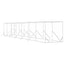 udendørs hundegård 2x14x2 m galvaniseret stål sølvfarvet
