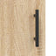 skænk 69,5x34x90 cm konstrueret træ sonoma-eg
