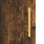 væghængt skab 69,5x34x90 cm konstrueret træ røget sonoma-eg