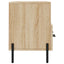 tv-bord 102x36x50 cm konstrueret træ sonoma-eg