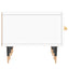tv-bord 150x36x30 cm konstrueret træ hvid