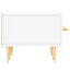 tv-bord 150x36x30 cm konstrueret træ hvid