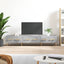 tv-bord 150x36x30 cm konstrueret træ betongrå