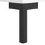 tv-bord 150x36x30 cm konstrueret træ hvid