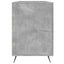skrivebord 140x50x75 cm konstrueret træ betongrå