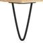 skrivebord 140x50x75 cm konstrueret træ sonoma-eg