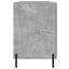 skrivebord 140x50x75 cm konstrueret træ betongrå