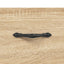vægskab 100x36,5x35 cm konstrueret træ sonoma-eg