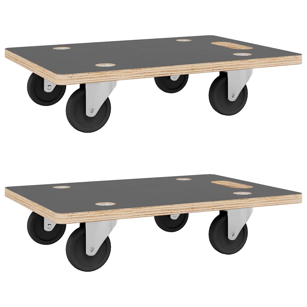 møbelhunde 2 stk. 50x35x11,5 cm 250 kg rektangulær