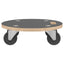 møbelhunde 2 stk. Ø38x11,5 cm 250 kg rund