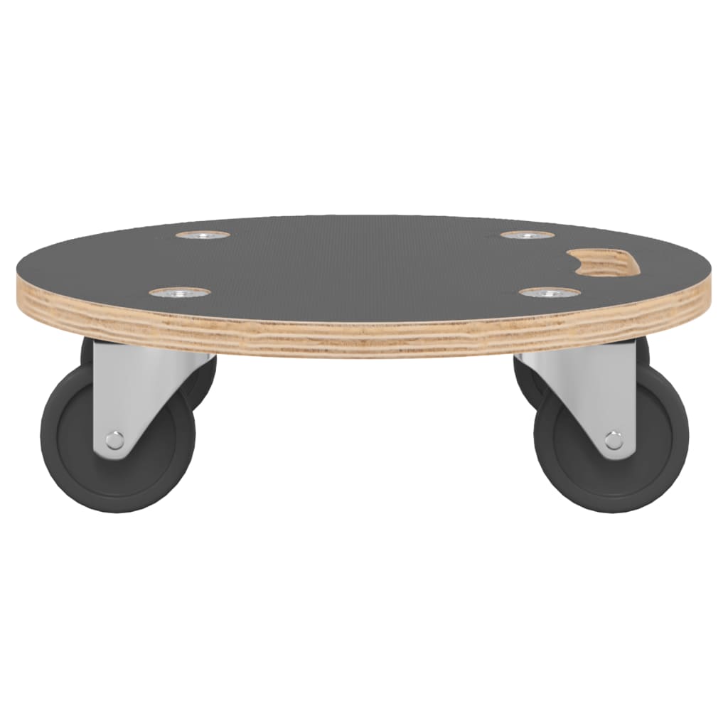 møbelhunde 2 stk. Ø38x11,5 cm 250 kg rund