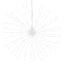lysende starburst-dekoration 8 stk. 140 LED'er 17 cm flerfarvet
