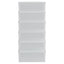 opbevaringsbokse 6 stk. 10 l stabelbare plast