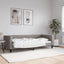 daybed 90x200 cm stof gråbrun